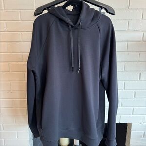 Lululemon Smooth Spacer Classic-Fit Pullover Hoodie Black Size L